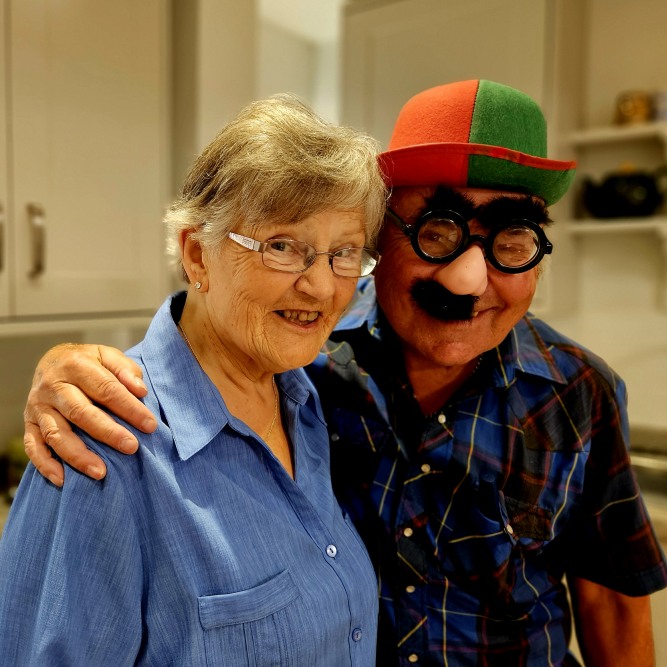 Annual party at the Friendship Cafe to celebrate everyone's birthday (4)