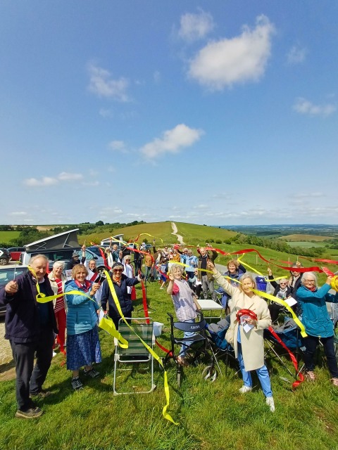 Pentecost at Combe Gibbet (2)