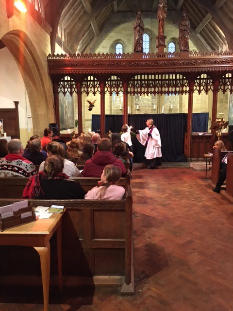 Christingle in St Michael's Inkpen (2)