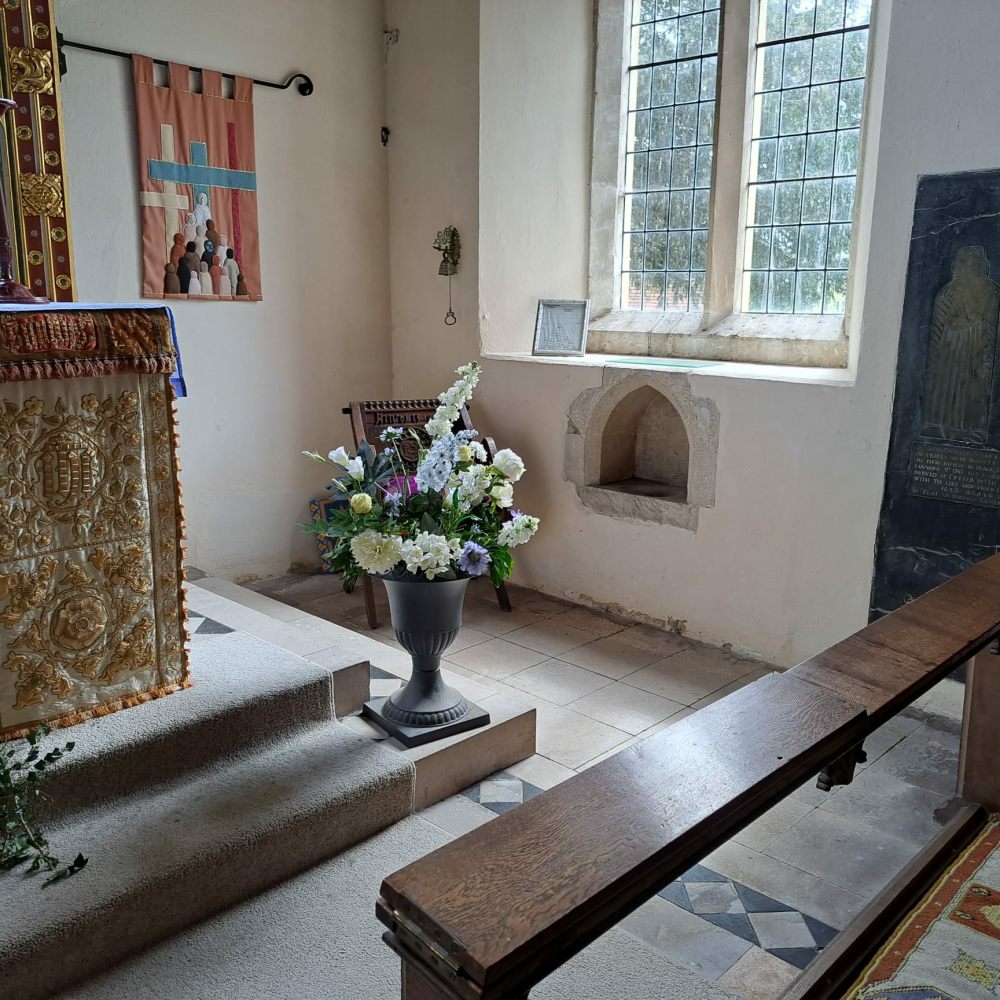 Flowers at the Commemoration Service at St Mary's, Kintbury (4)