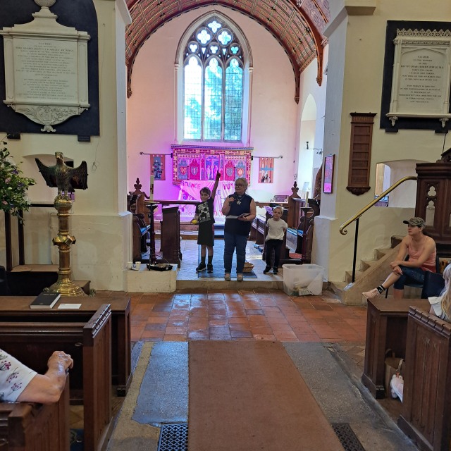 St Mary's Kintbury, Crafts with a Harvest Theme (13)
