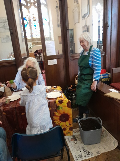 St Mary's Kintbury, Crafts with a Harvest Theme (4)