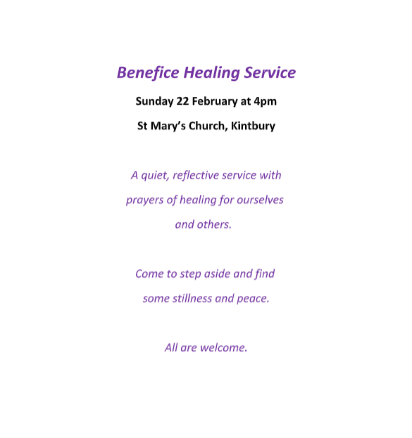 Healing service
